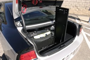 Dodge Charger Security Lockbox - Tuffy Products - Tactical, Combo Lock - Black - `12-`27